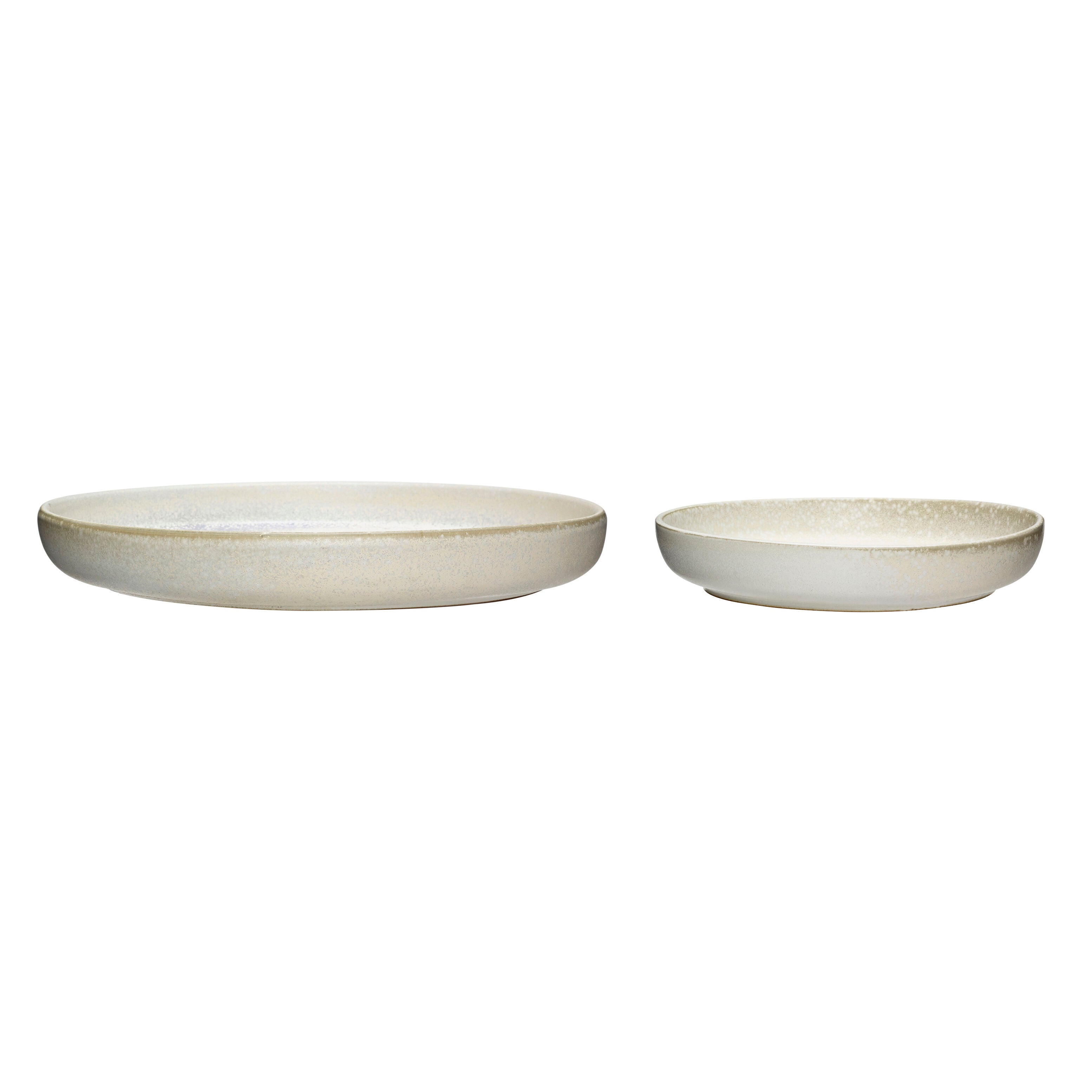 Clay Plates White (set of 2)