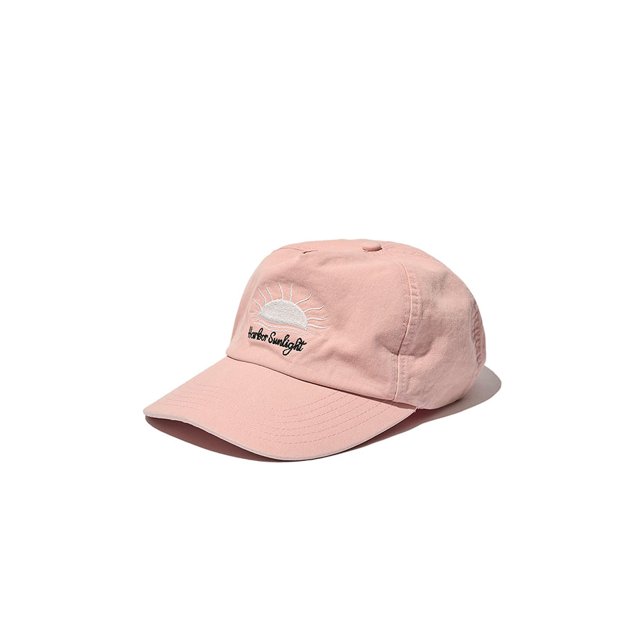 Vintage Washed Sunlight Ball Cap in Pink