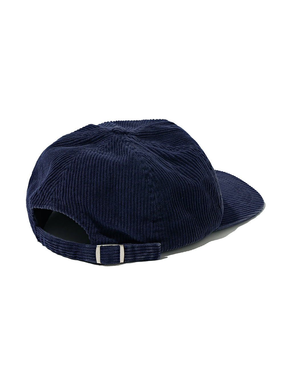 Handmade Vintage Washed Stitch Corduroy Ball Cap in Navy