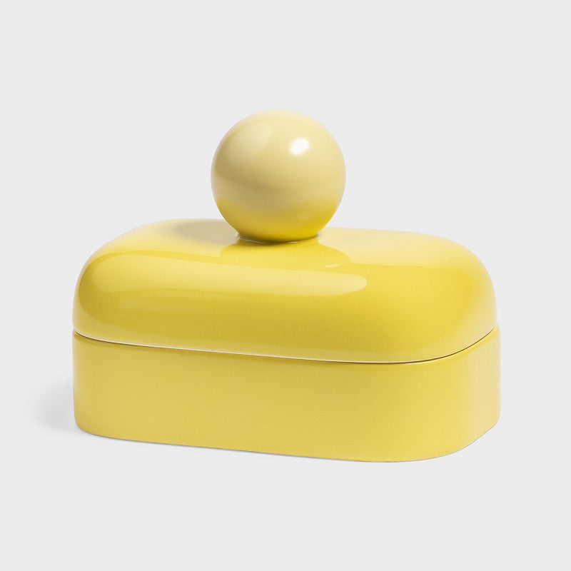 Orb Jar in Yellow