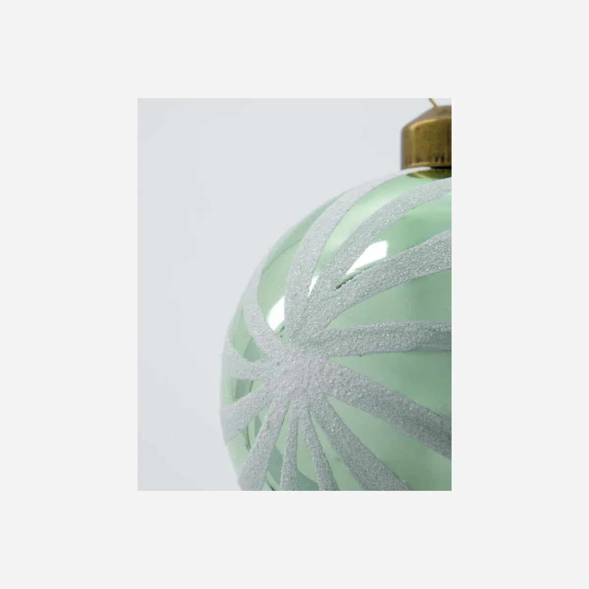 Mint Green Delic Christmas Ornaments (Set of 4)