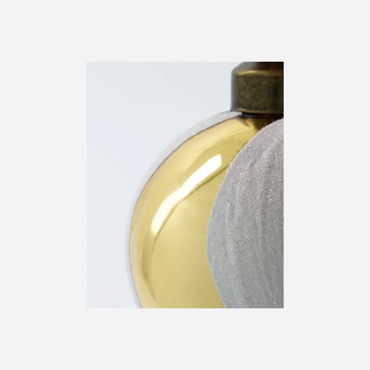 White Twister Christmas Ornaments (Set of 4)