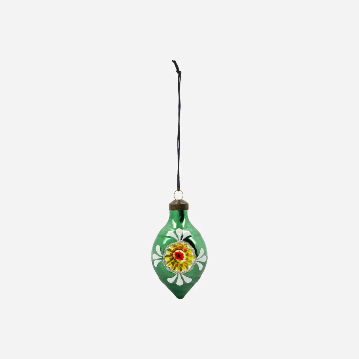 Green Nostal Christmas Ornaments (Set of 4)