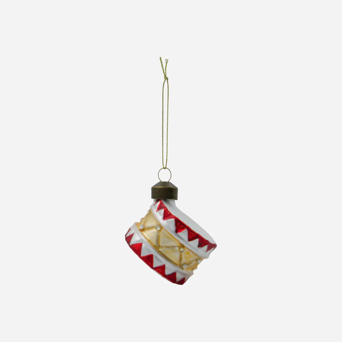 Red Tambur Christmas Ornaments