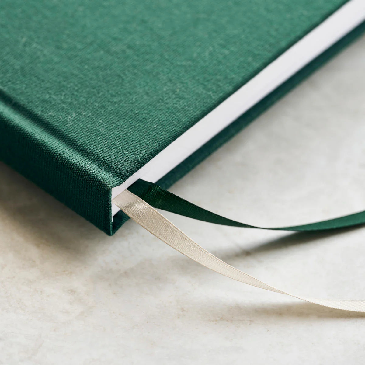 A4 Landscape Notebook in Dark Green