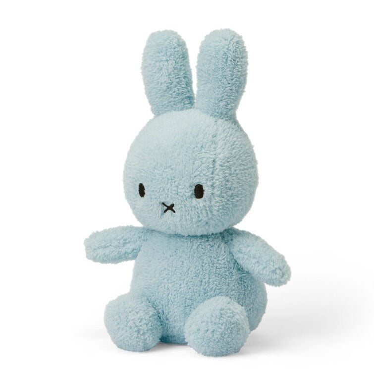 Miffy Terry Soft Toy in Light Blue