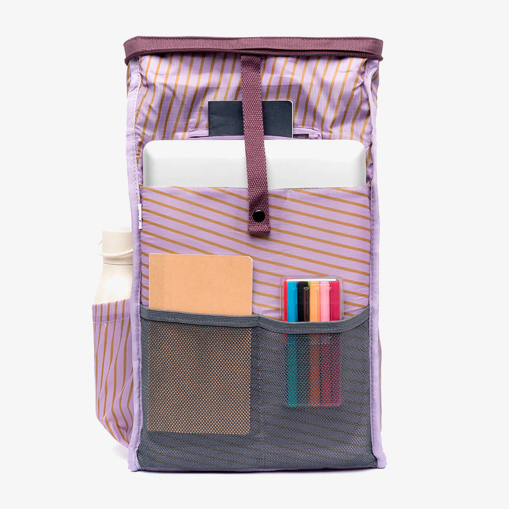 Roll Mini Backpack Maroon