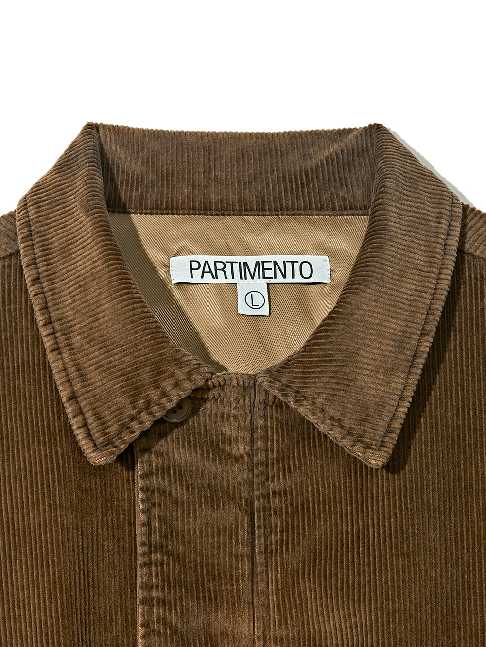 Corduroy Harrington Jacket in Brown