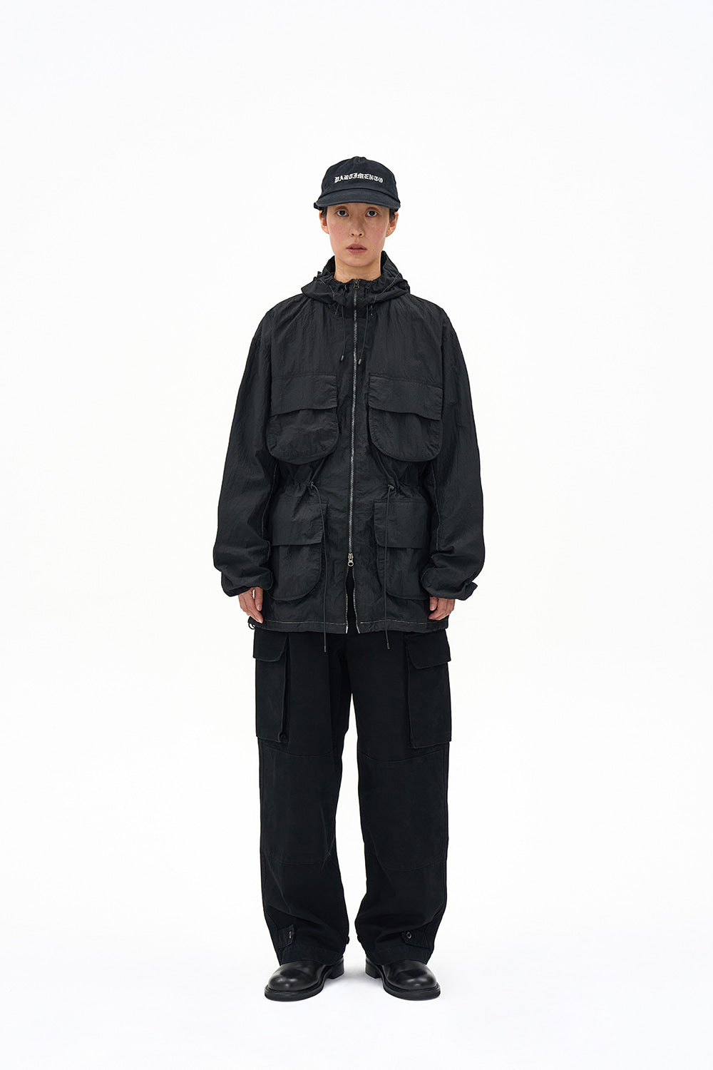 French M-47 Cargo Pants Black