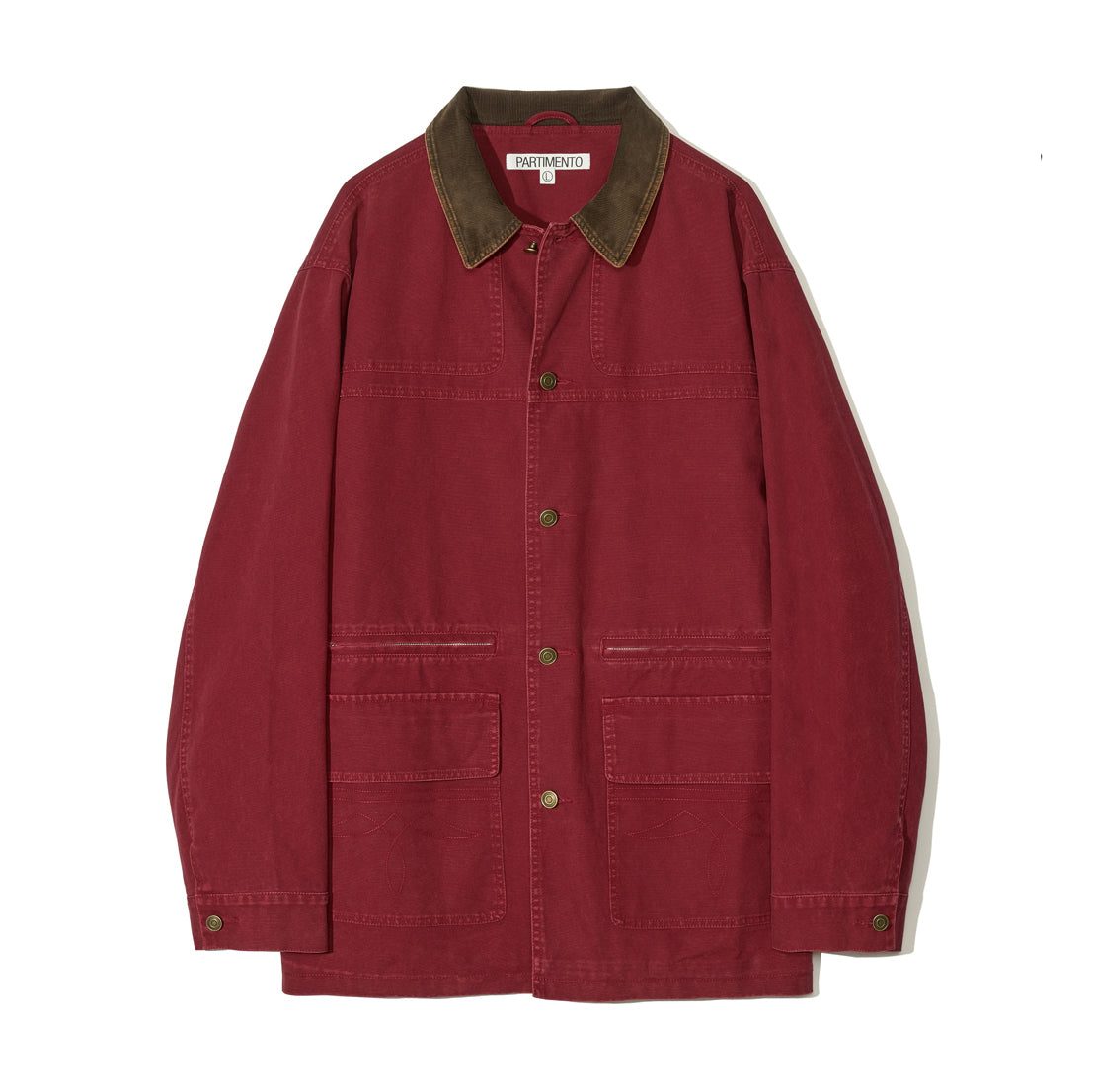 Western Chore Jacket in Red