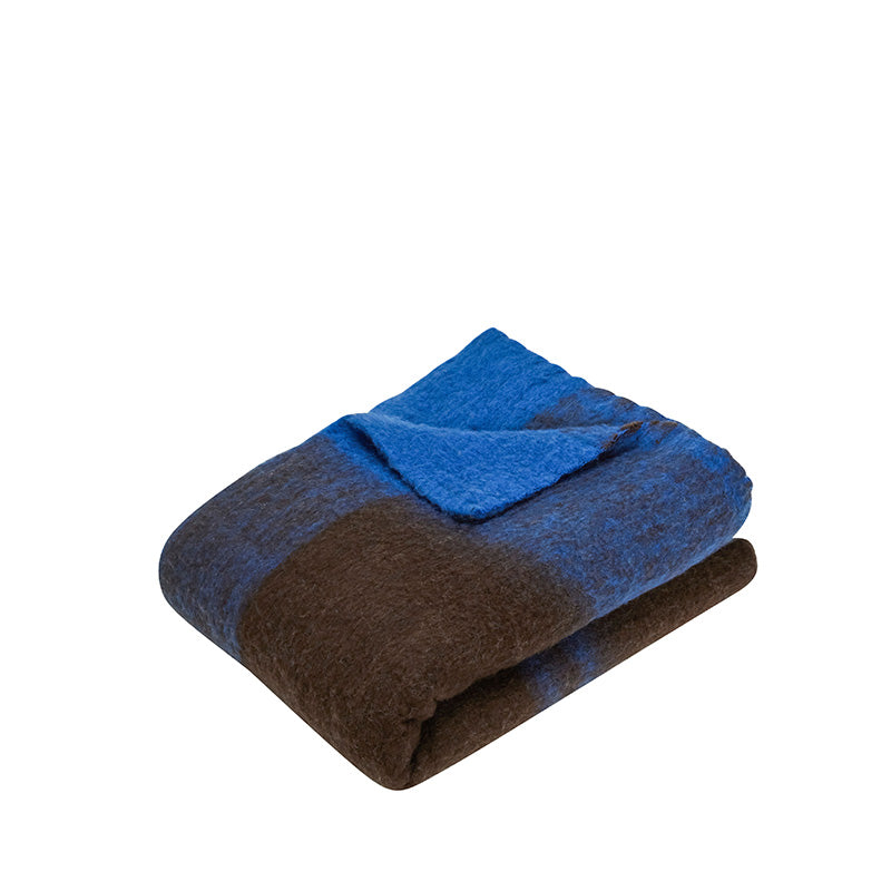 Inlet Throw Blanket in Brown/Blue