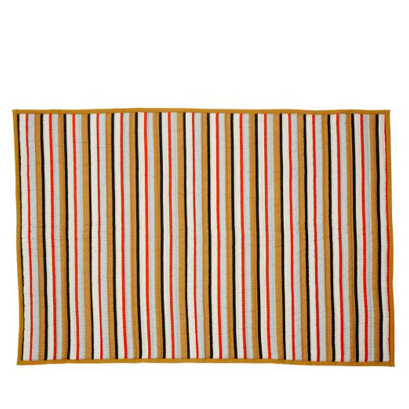 Pavilion Plaid Stripe in Ochre/Multicolour