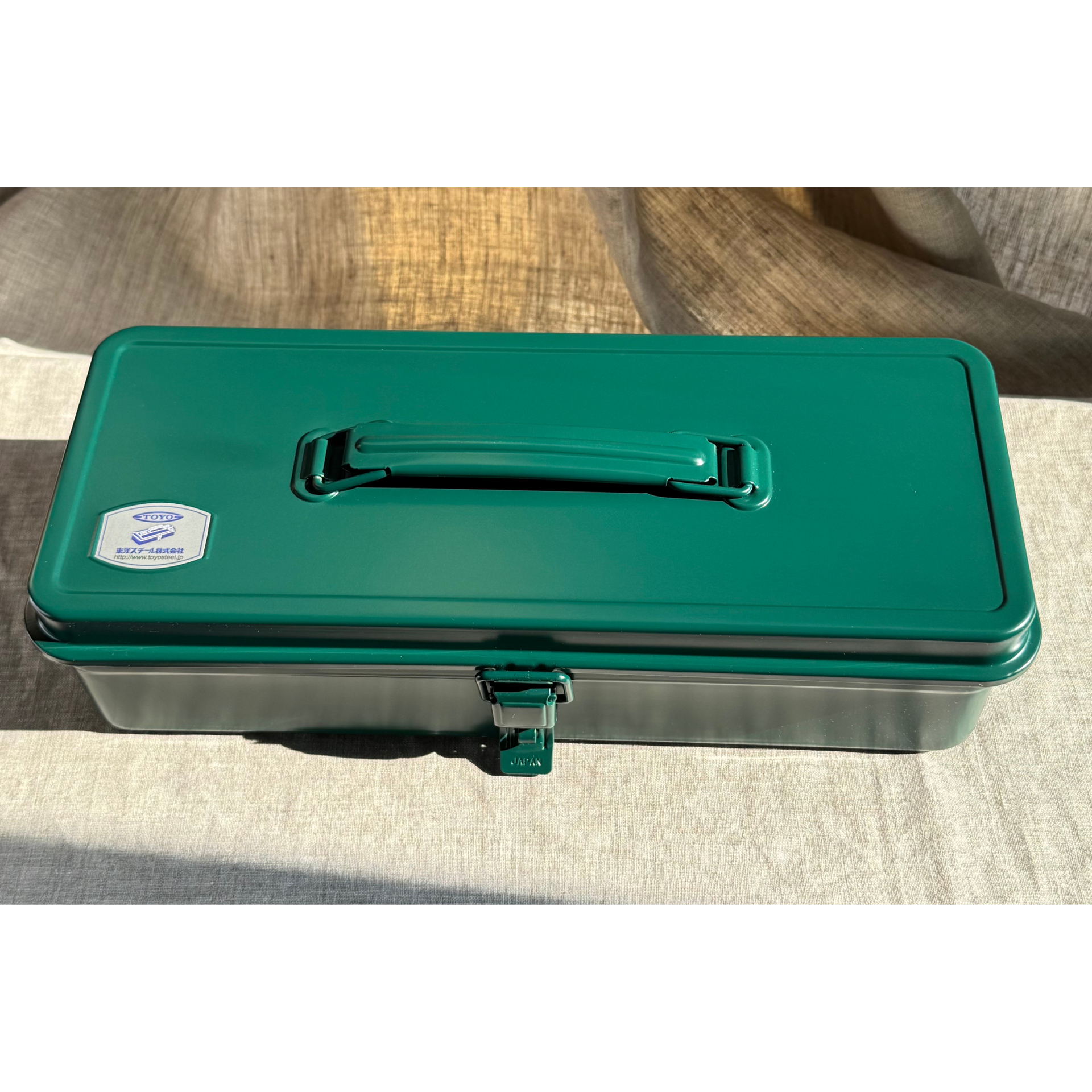Trunk Shape Toolbox T-320 Antique Green