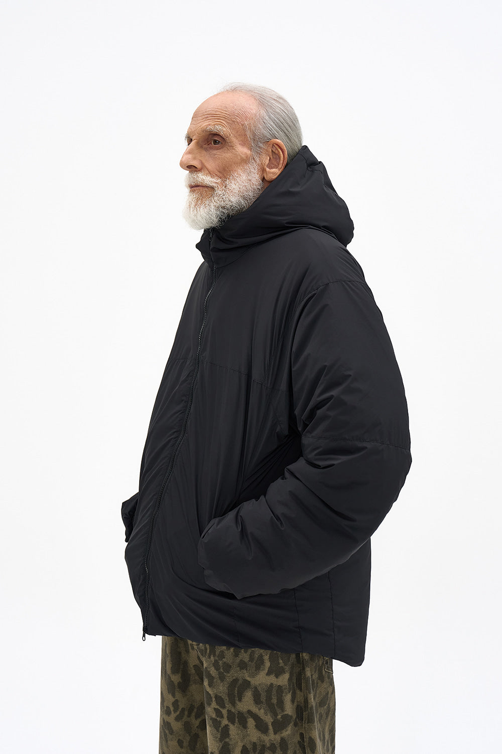 Light Air Padding Parka Black