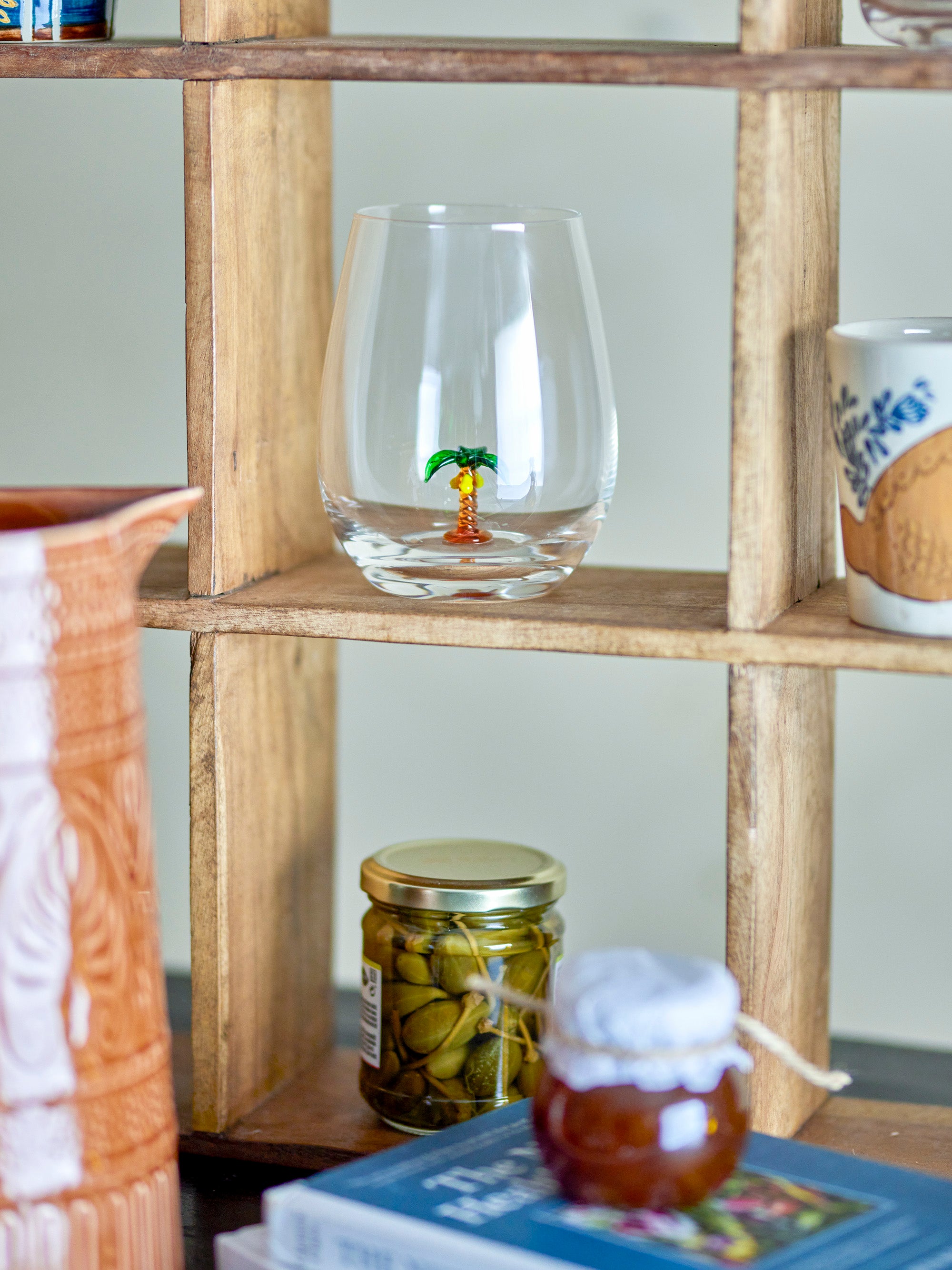 Misa Drinking Glass Palm Tree