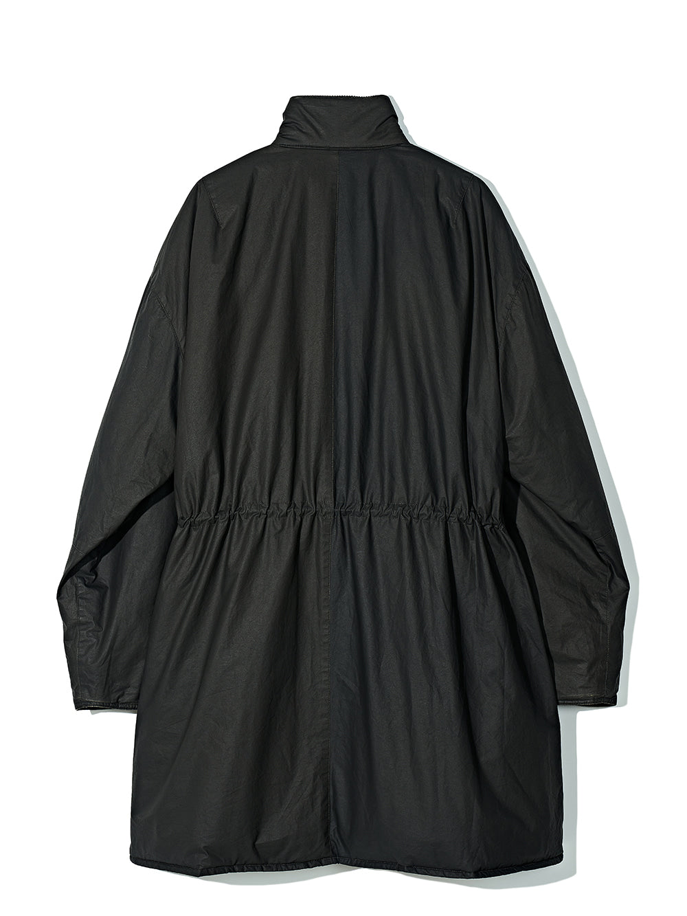 Coated Explorer Padded Coat Black