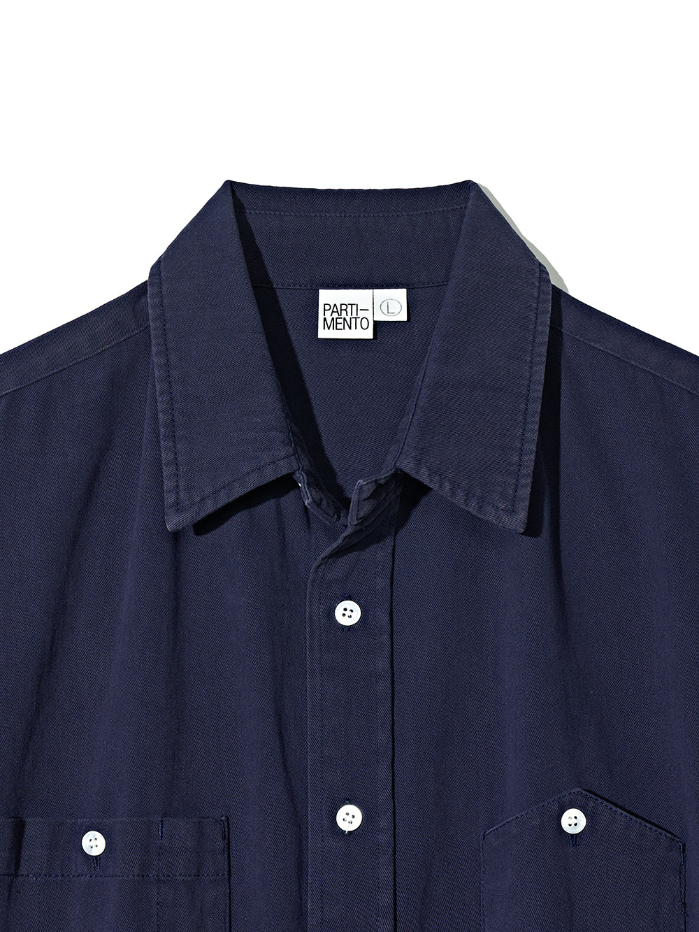 Oversized Work Shirt in Navy