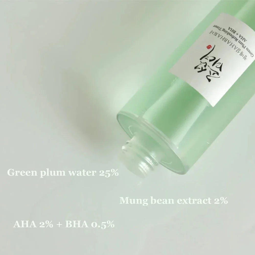 Green Plum Refreshing Toner AHA + BHA (150ml)