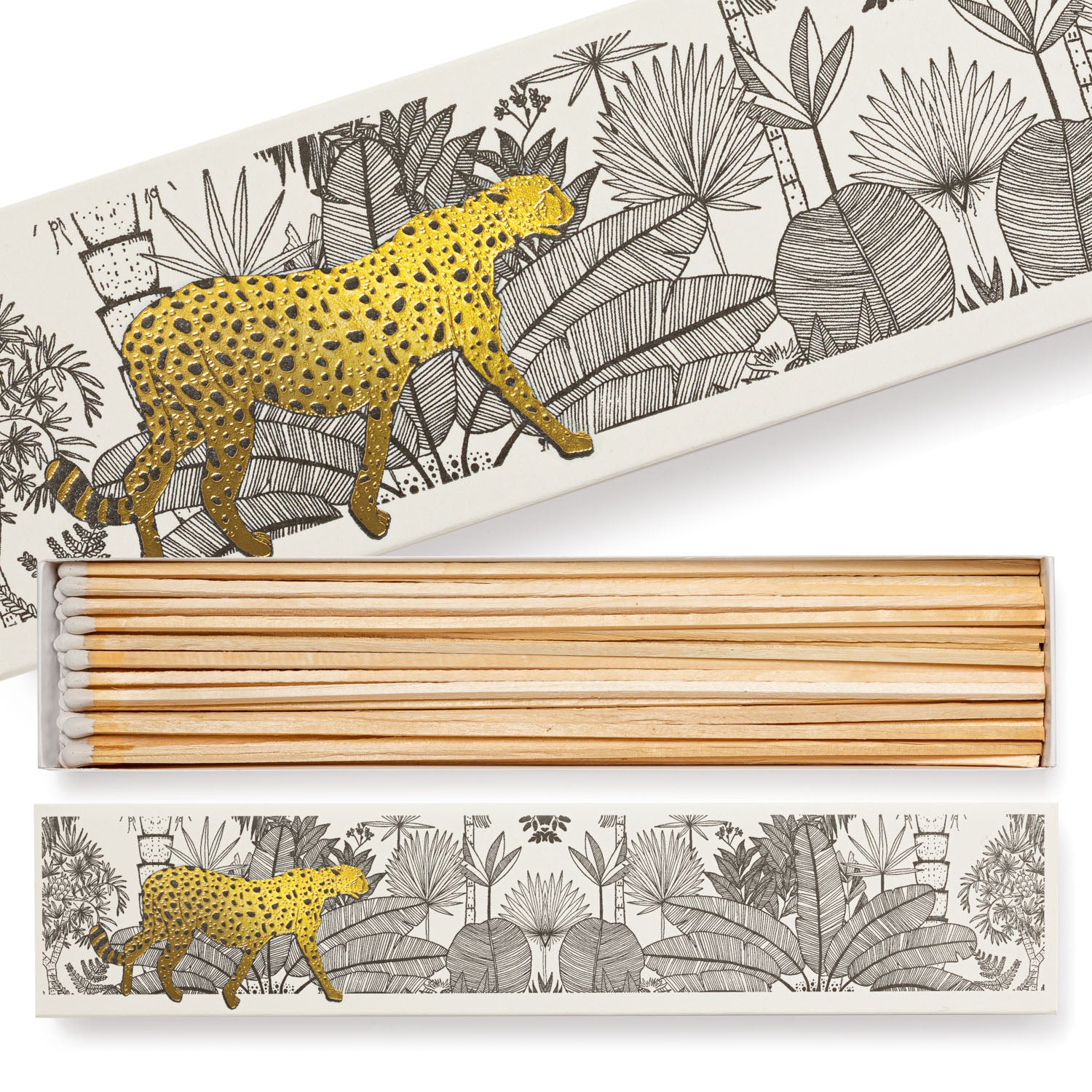 Long Matches - Cheetah in White Jungle