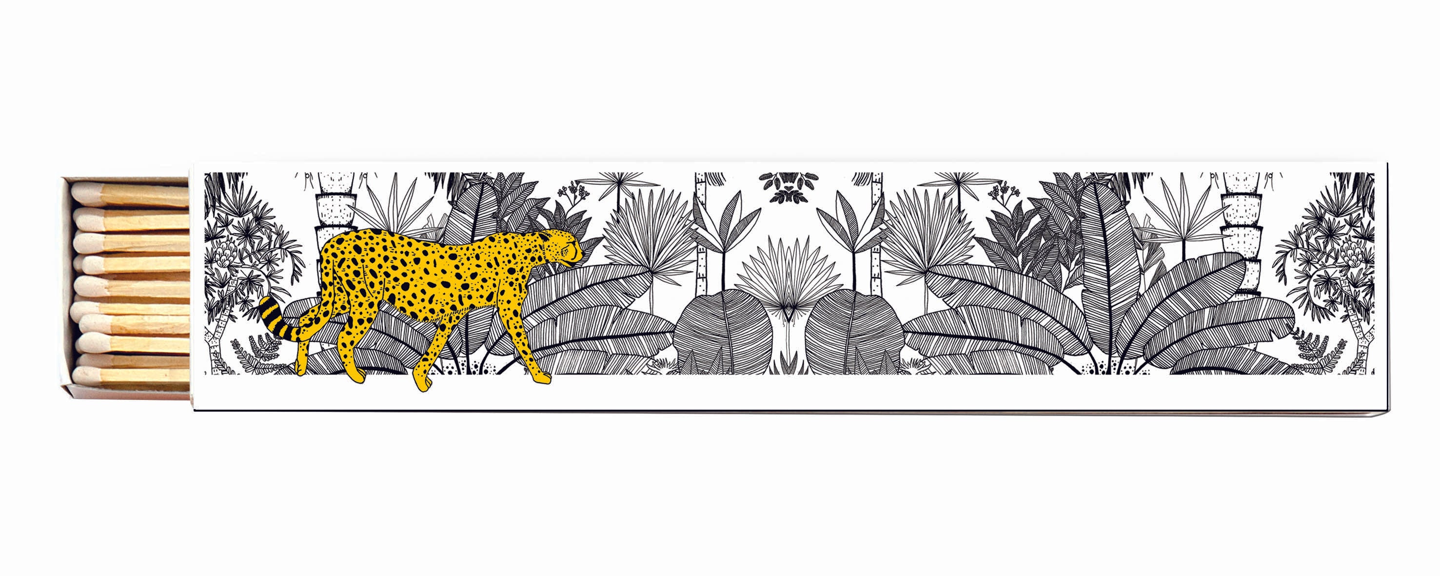 Long Matches - Cheetah in White Jungle