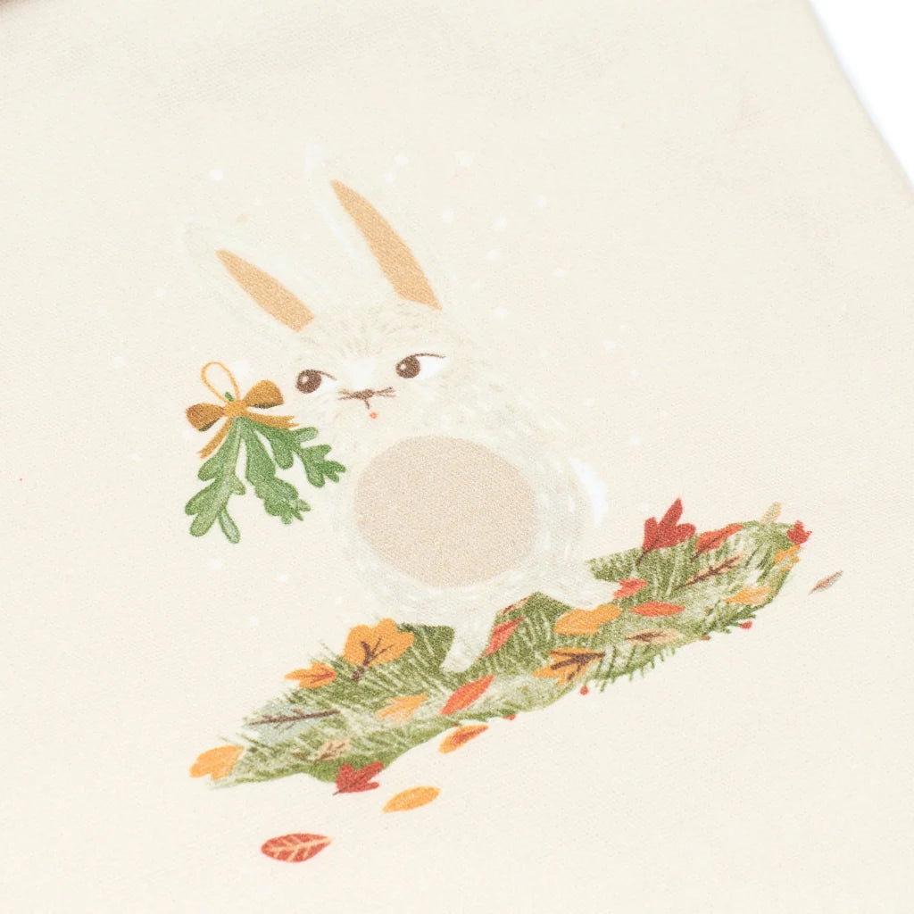 Christmas Stocking Woodland Bunny