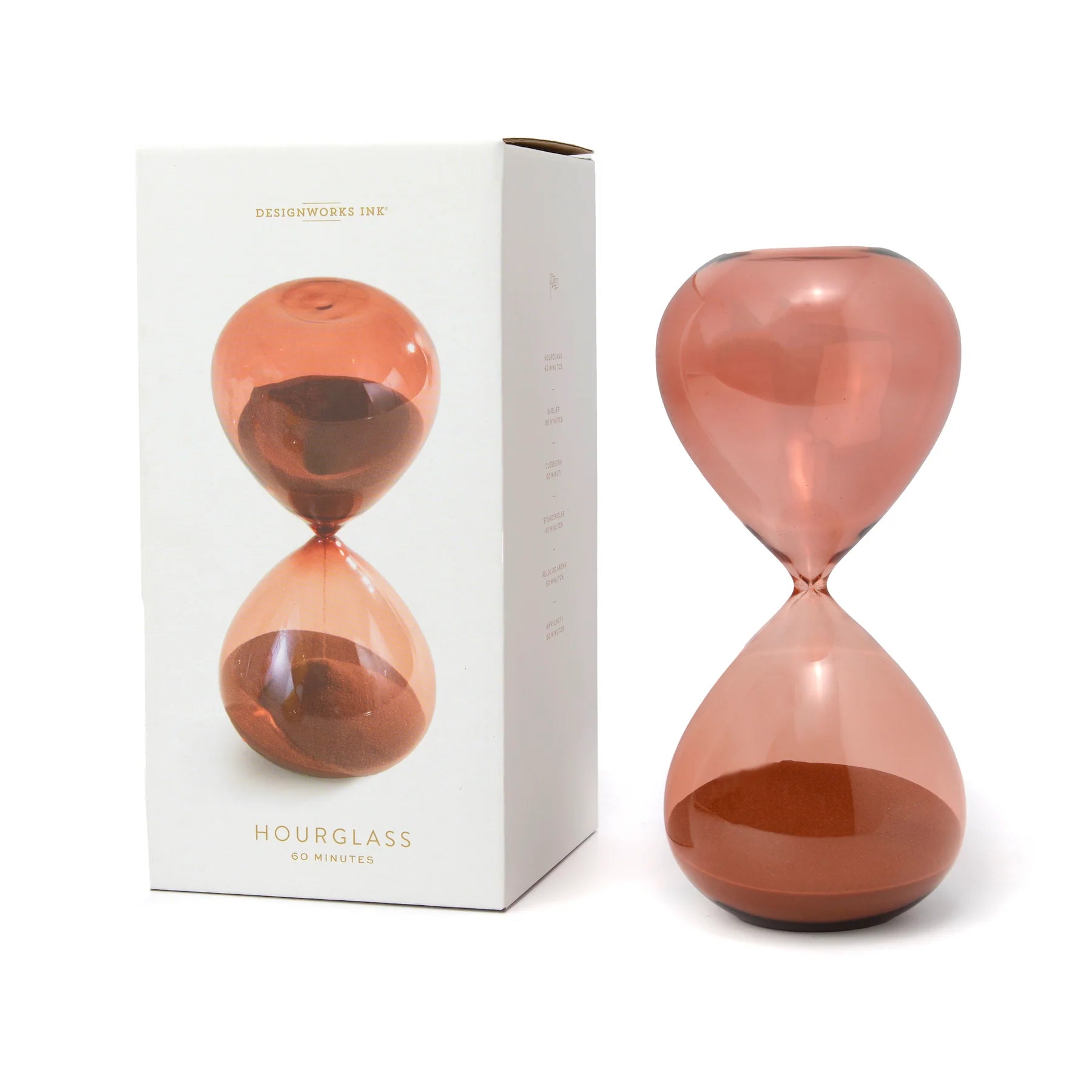 Hourglass (1HR) in Terracotta