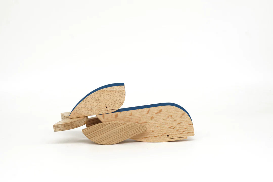 Whale Wooden toy