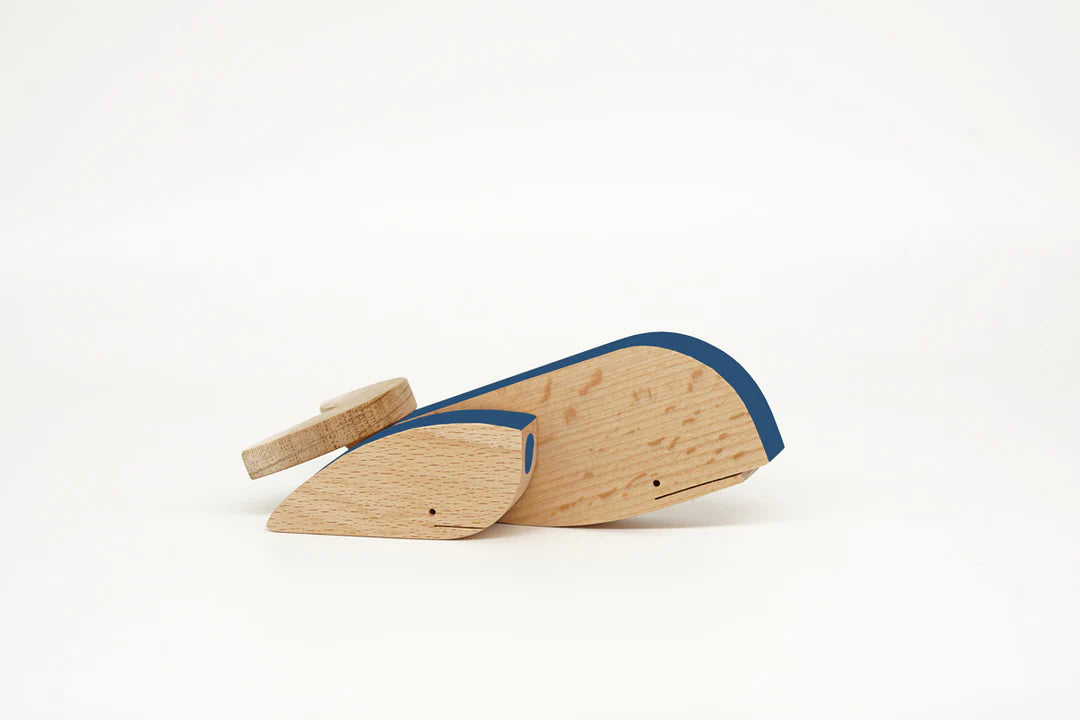 Whale Wooden toy