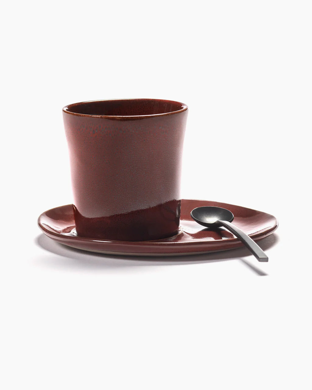 Venetian Red Saucer for Coffee Cup