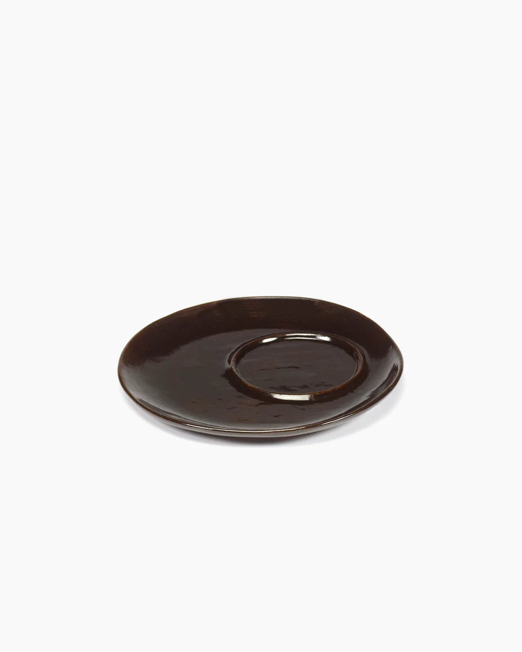 Ebony Saucer for Coffee Cup