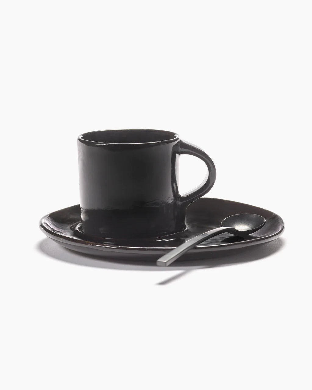 Ebony Saucer for Coffee Cup