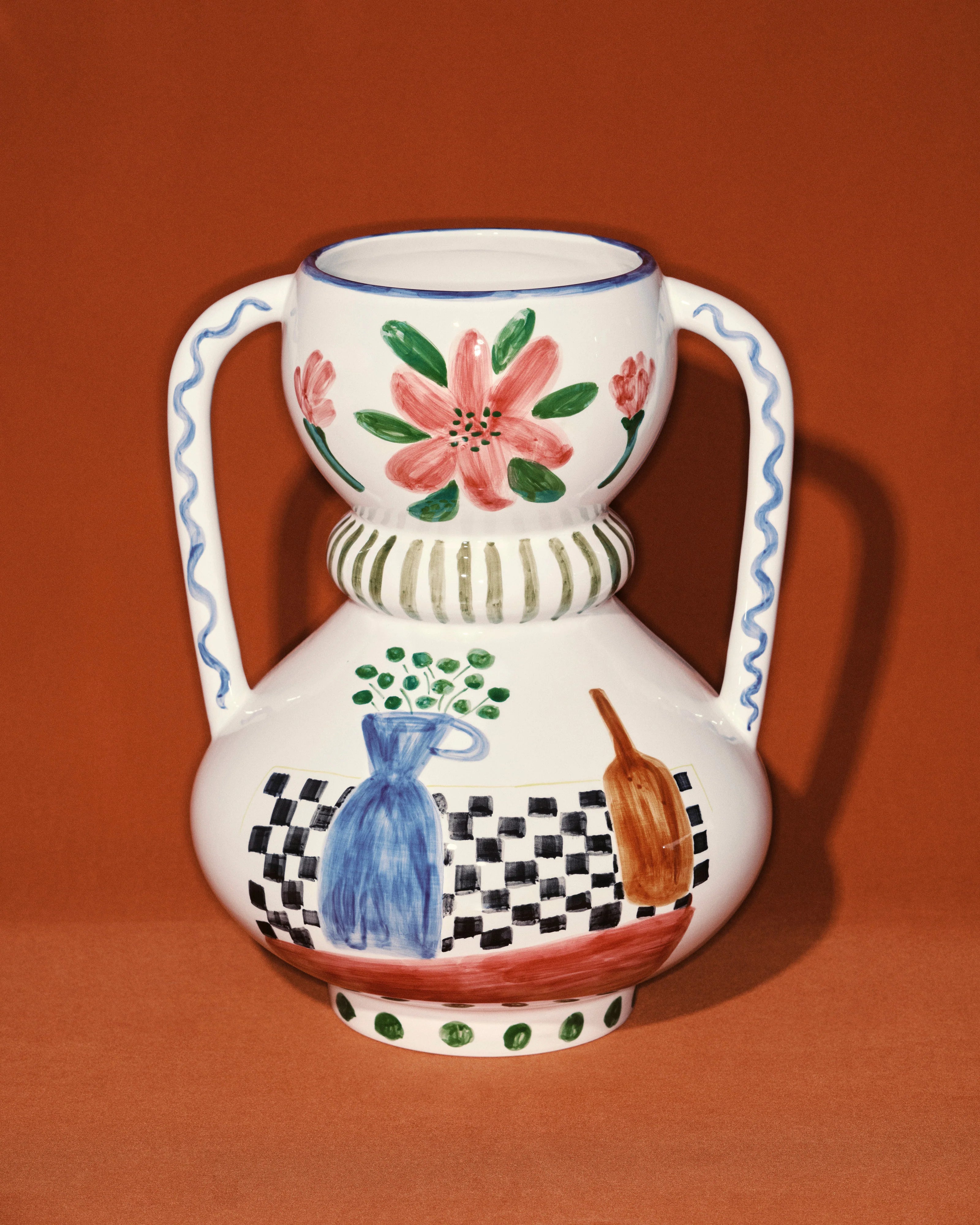 Santiago De Borja Mamey Vase Large