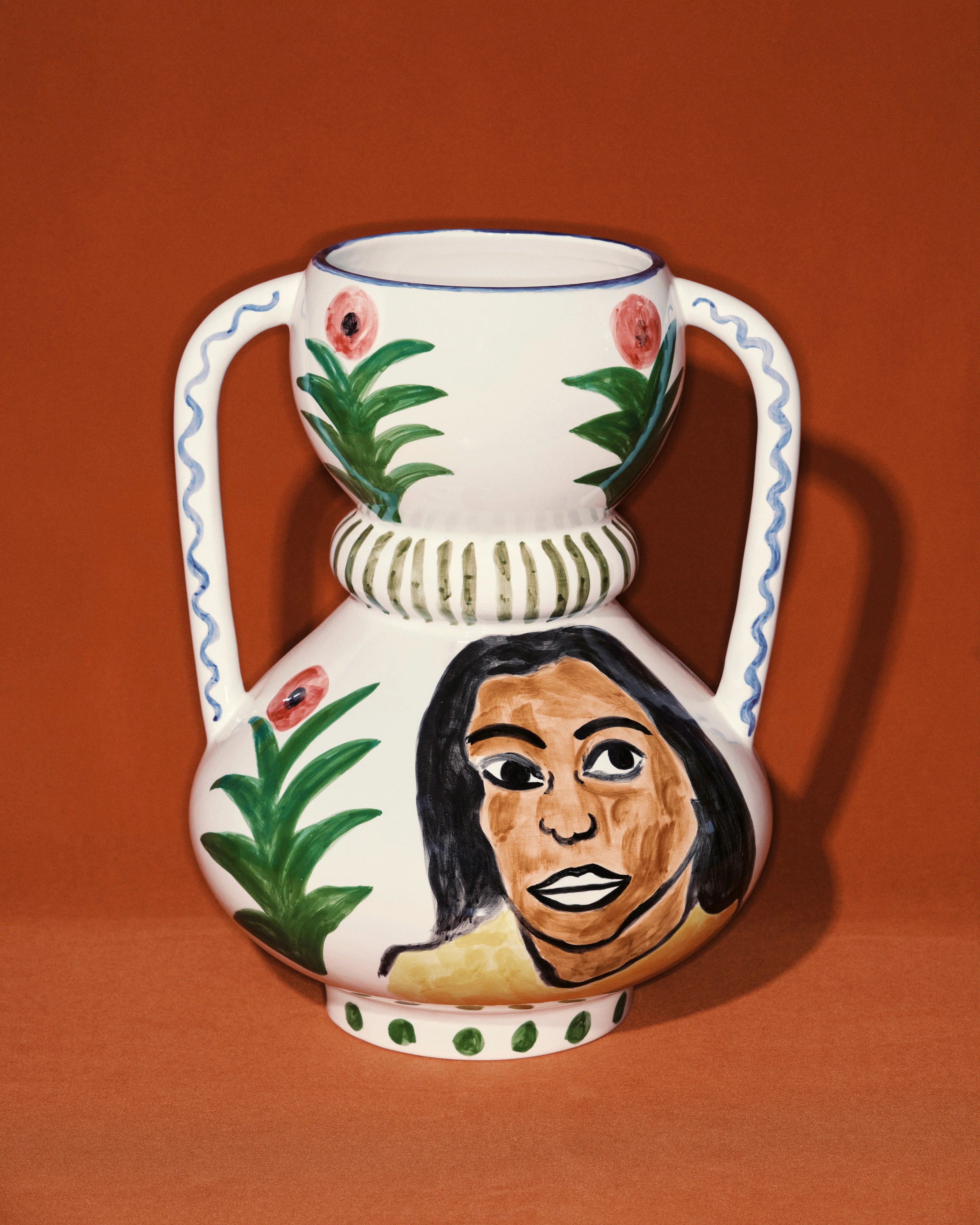 Santiago De Borja Mamey Vase Large