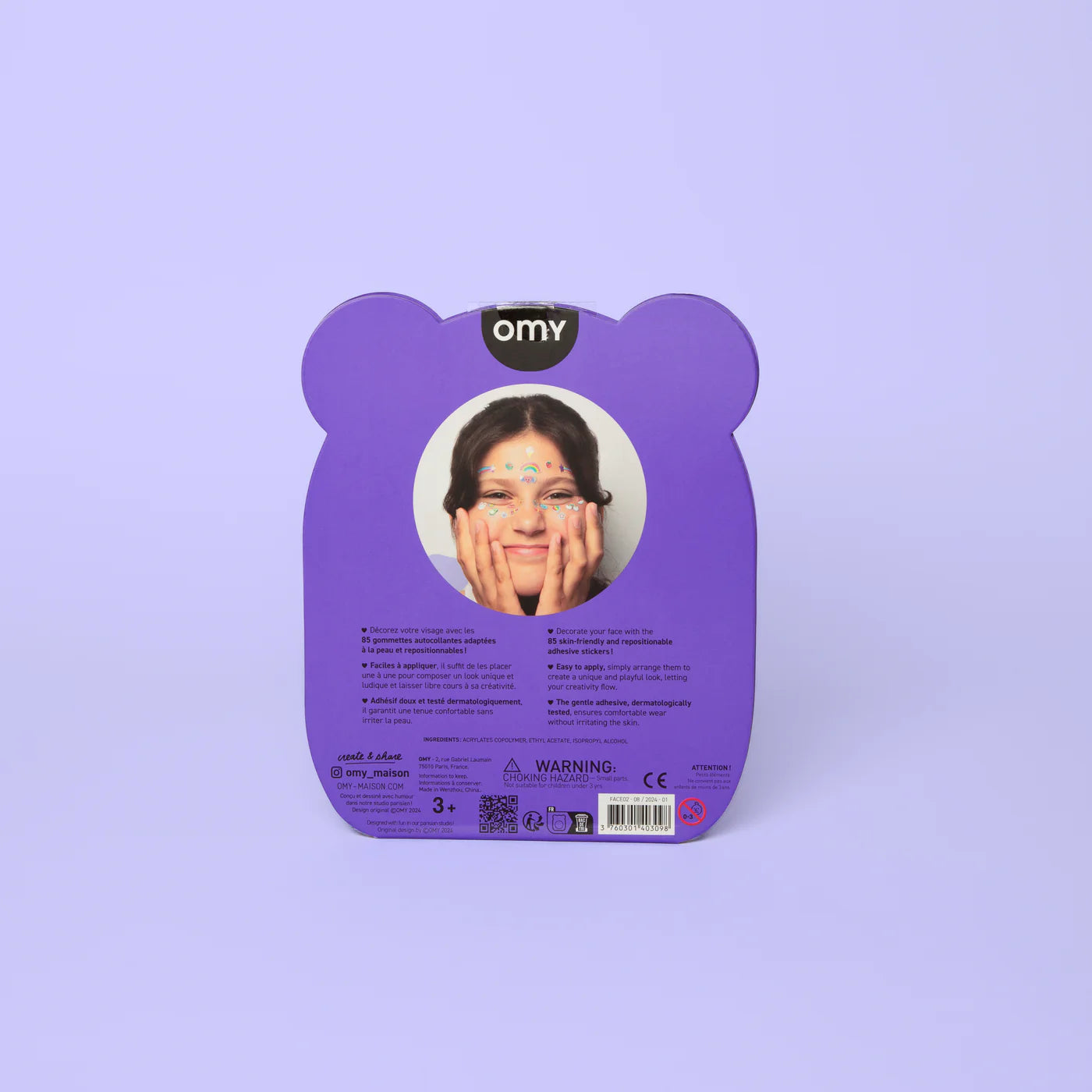 Face Stickers Kawaii