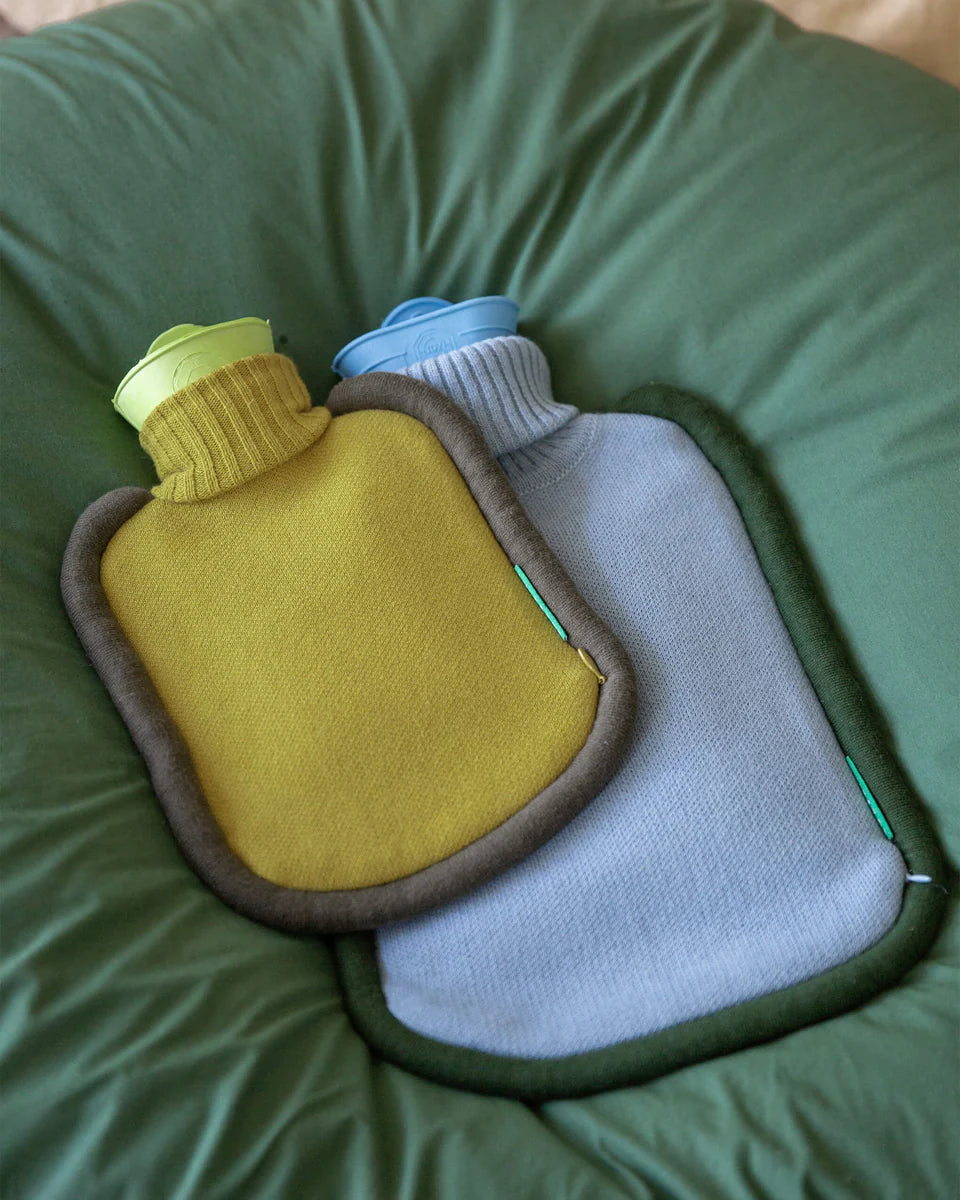 Bumper Hot Water Bottle in Light Blue