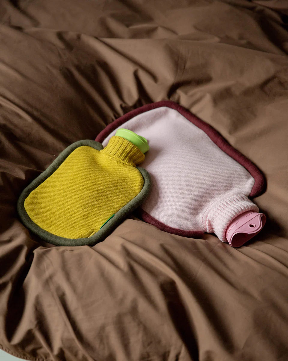 Mini Bumper Hot Water Bottle in Mustard