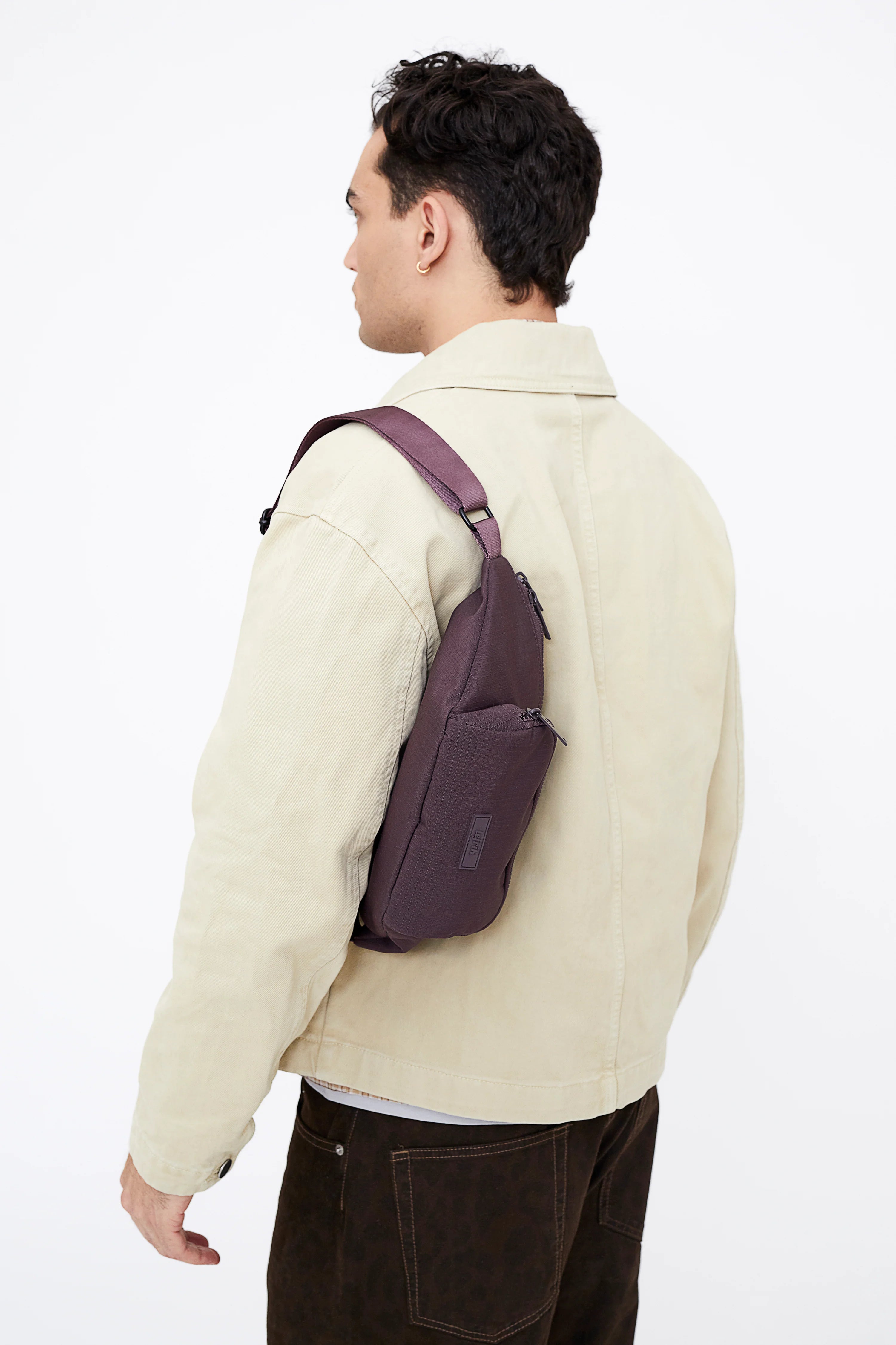 Atlas Crossbody Bag Wine Vandra