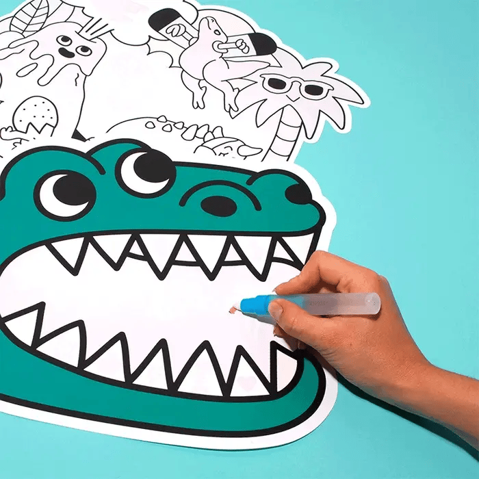 Magic Water Placemats Dinos