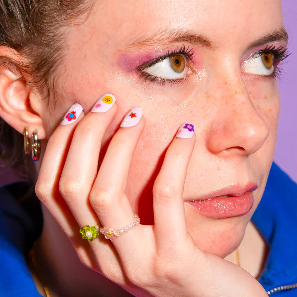 Nail Art Sticker Flower