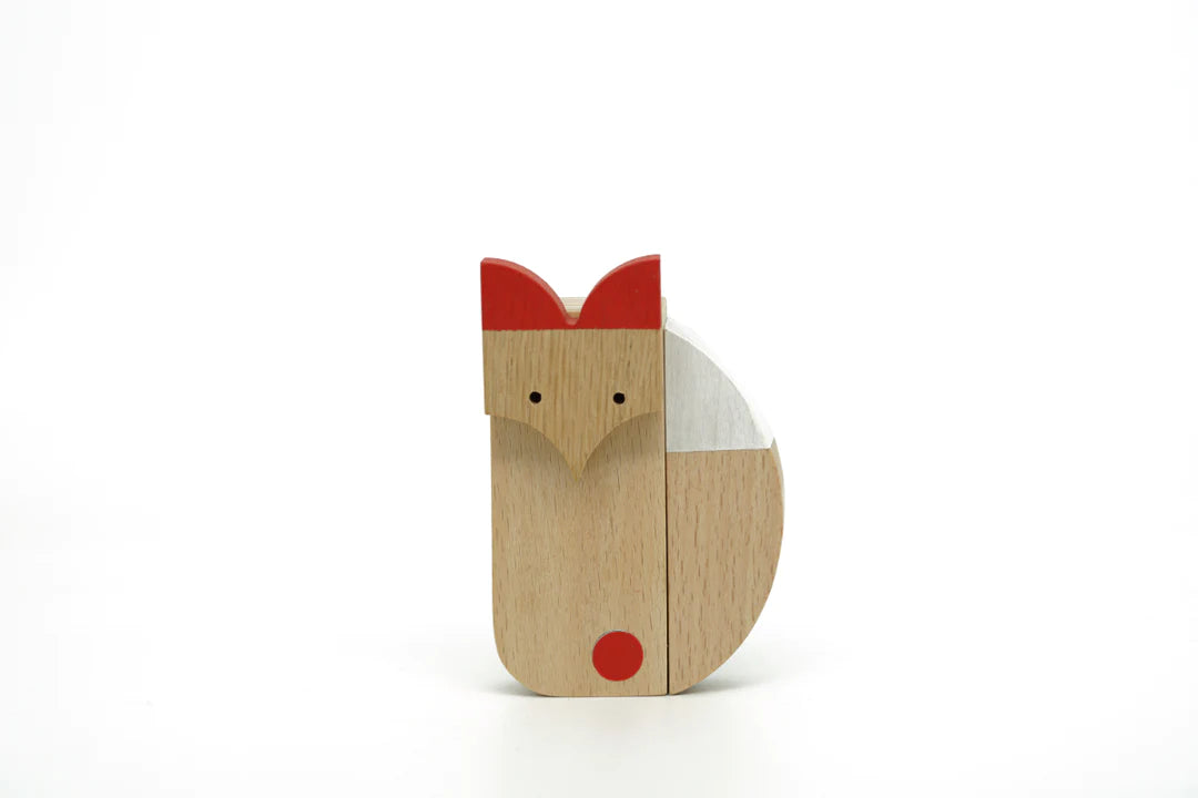 Nordic fox lite Wooden toy