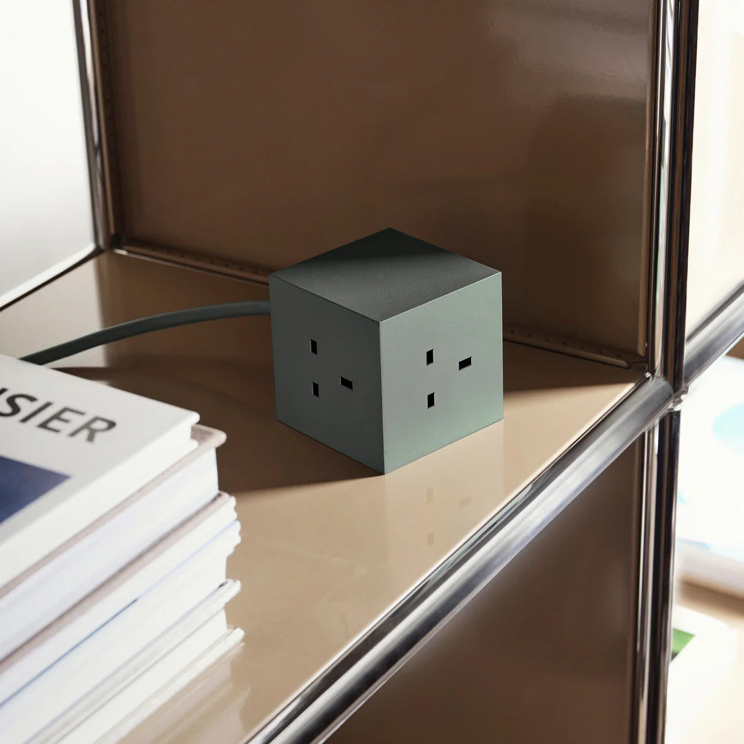 Square Power Extension 1 Oak Green – ALKEMI store