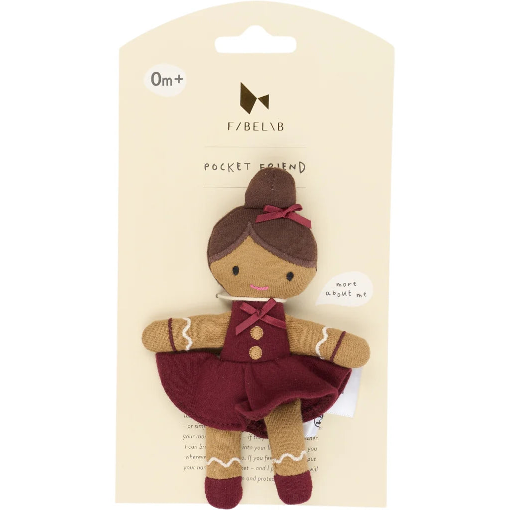 Pocket Friend Gingerbread Girl