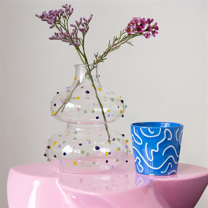 Craft Vase - Dotty