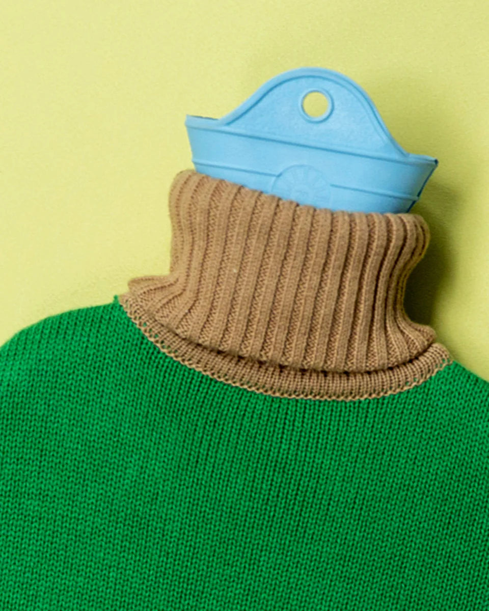 Hot Water Bottle in Green