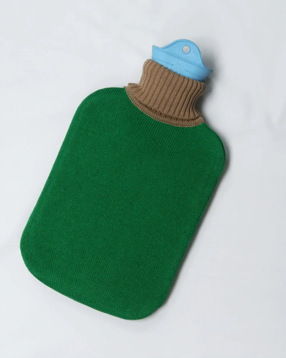 Hot Water Bottle in Green