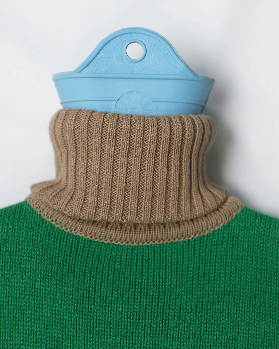 Hot Water Bottle in Green