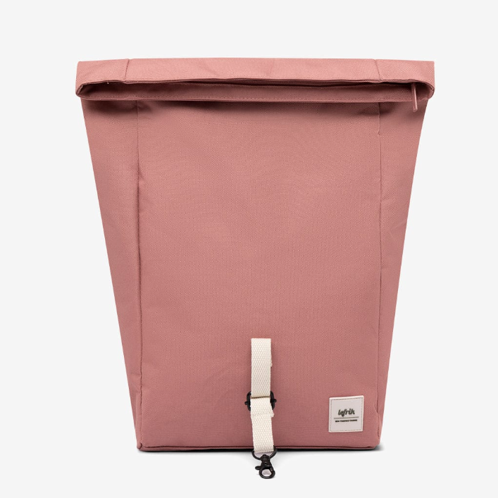 Roll Mini Back Pack in Dusty Pink