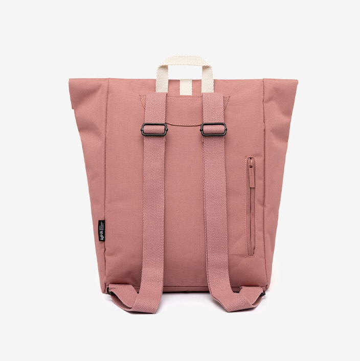 Roll Mini Back Pack in Dusty Pink