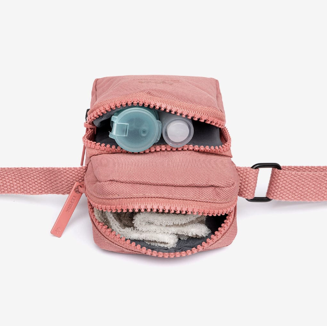 Amsterdam Small Cross Bag in Dusty Pink