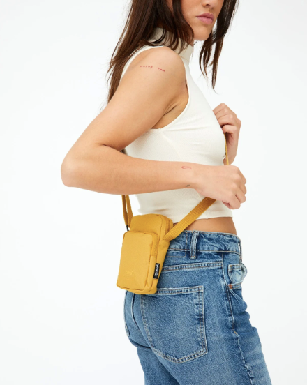 Amsterdam Small Cross Bag in Mustard Yellow